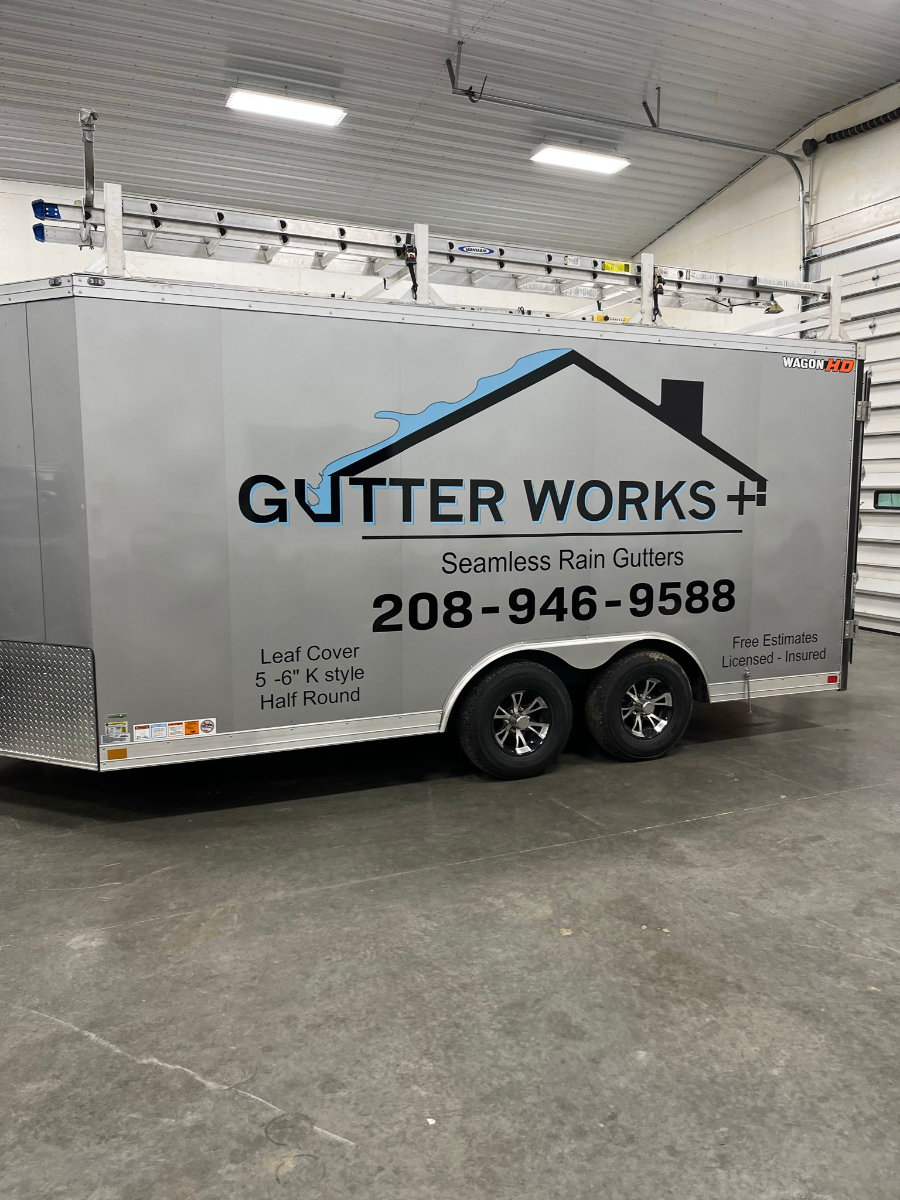 Gutter Works Plus Work Trailer